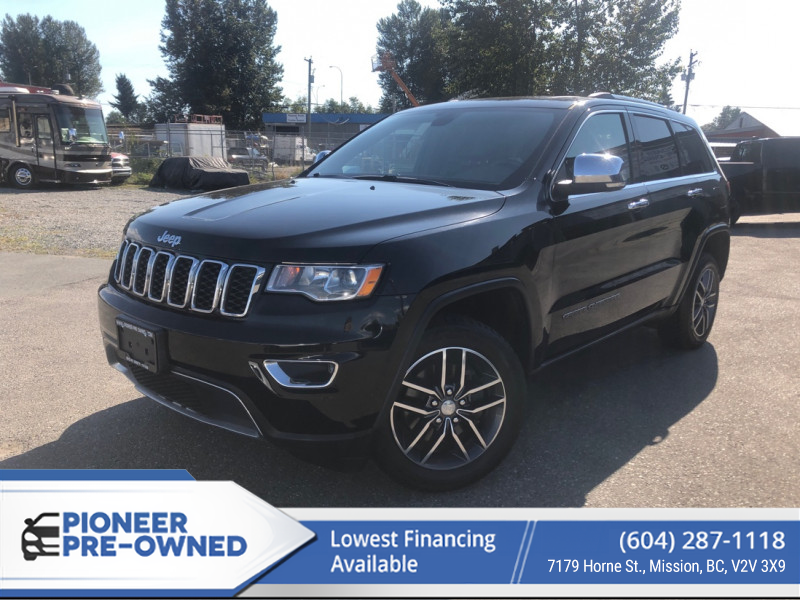 2017 Jeep Grand Cherokee Limited  Leather Seats,  Bluetooth,  Rear View Cam