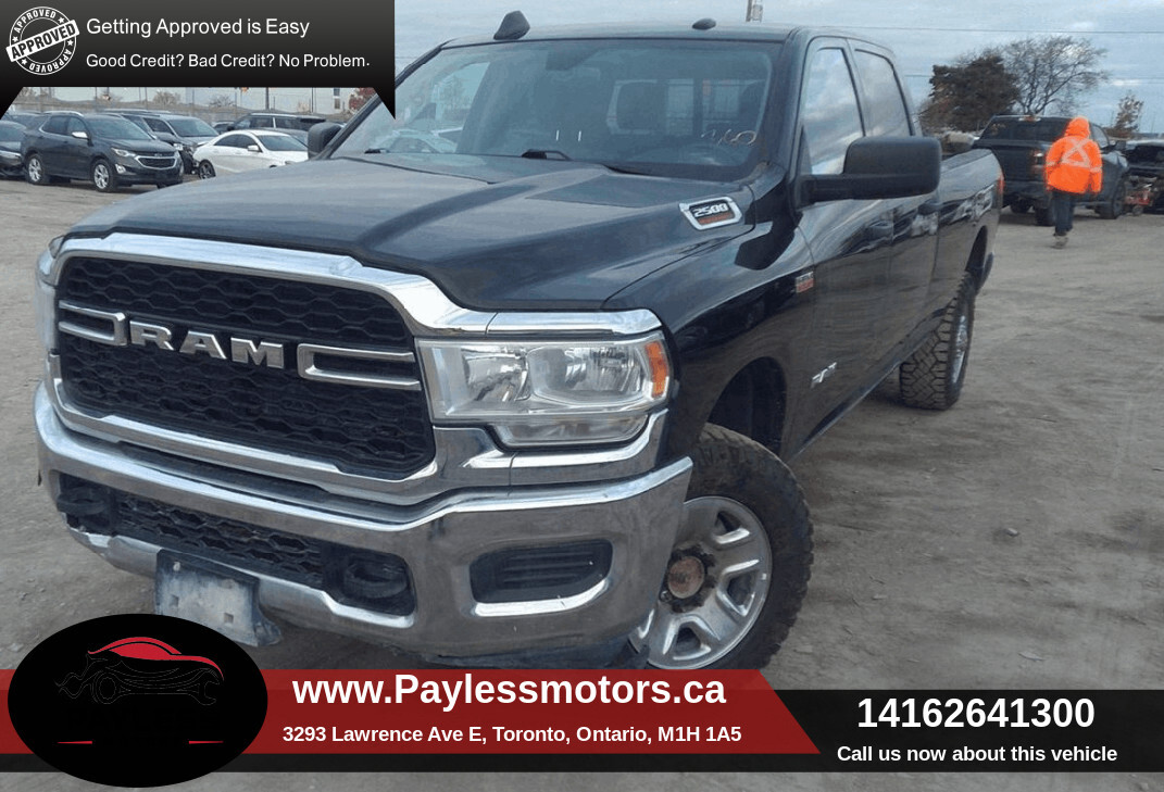 2019 Ram 2500 Tradesman 4x4 Crew Cab 8' Box