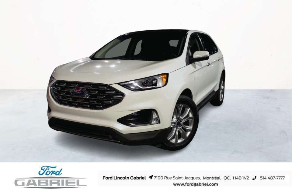 2020 Ford Edge Titanium AWD ONE OWNER! NEVER ACCIDENTED! IMMACULA