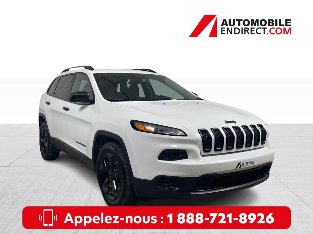 2016 Jeep Cherokee Sport Altitude 4X4 V6 Automatique Mags