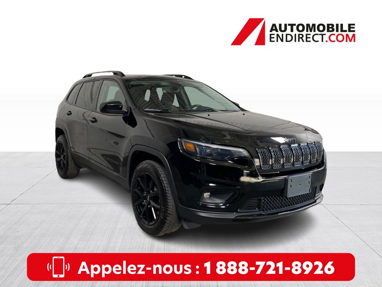 2019 Jeep Cherokee Altitude AWD Mags Toit pano GPS Sièges chauffants
