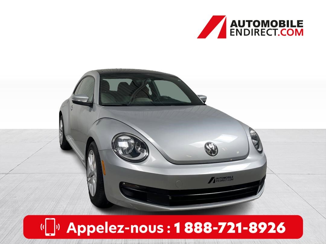 2015 Volkswagen Beetle Coupe Comfortline Coupé Mags Demi-cuir Toit GPS Sièges c