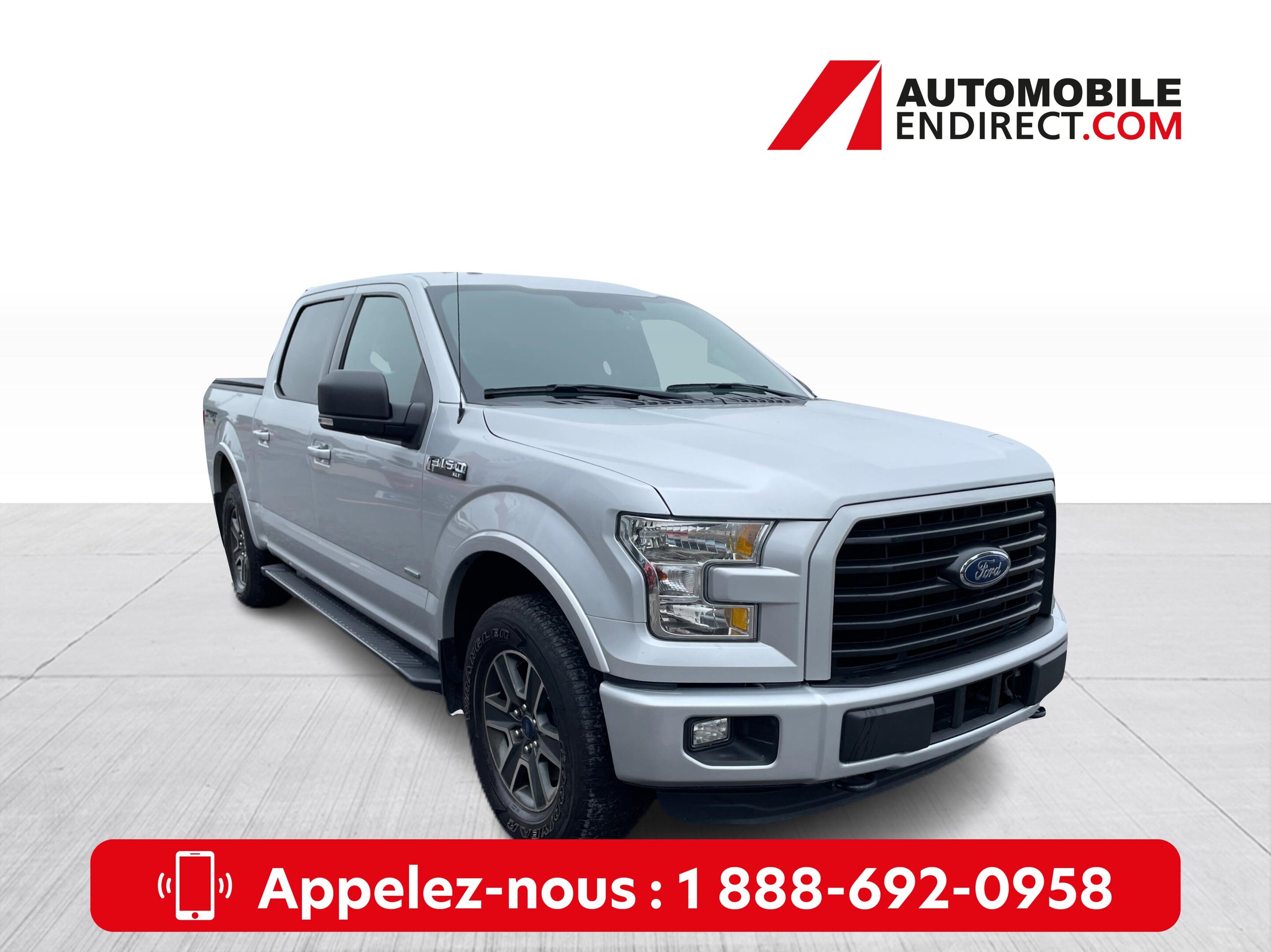 2016 Ford F-150 XLT SPORT CREW 4X4 2.7 MAGS 18
