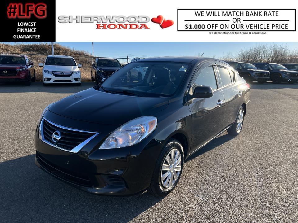 2014 Nissan Versa Versa Sdn | LOW KMS | NO ACCIDENTS | BLUTOOTH