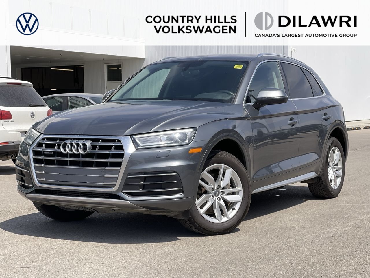2019 Audi Q5 Leather, AWD, Heated Seats +Wheel, Rearview Camera