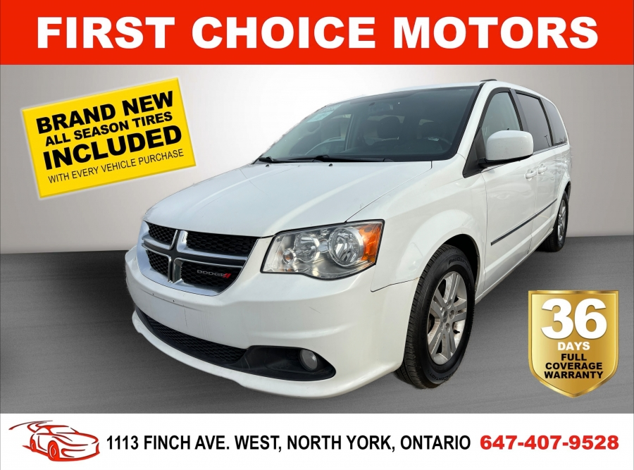 2016 Dodge Grand Caravan CREW ~AUTOMATIC, FULLY CERTIFIED WITH WARRANTY!!!~