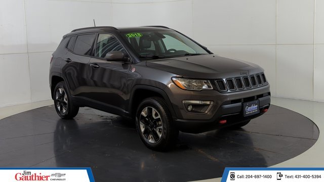 2018 Jeep Compass TRAILHAWK 4X4, LOCAL OWNED, SUNROOF, CARPLAY/AUTO