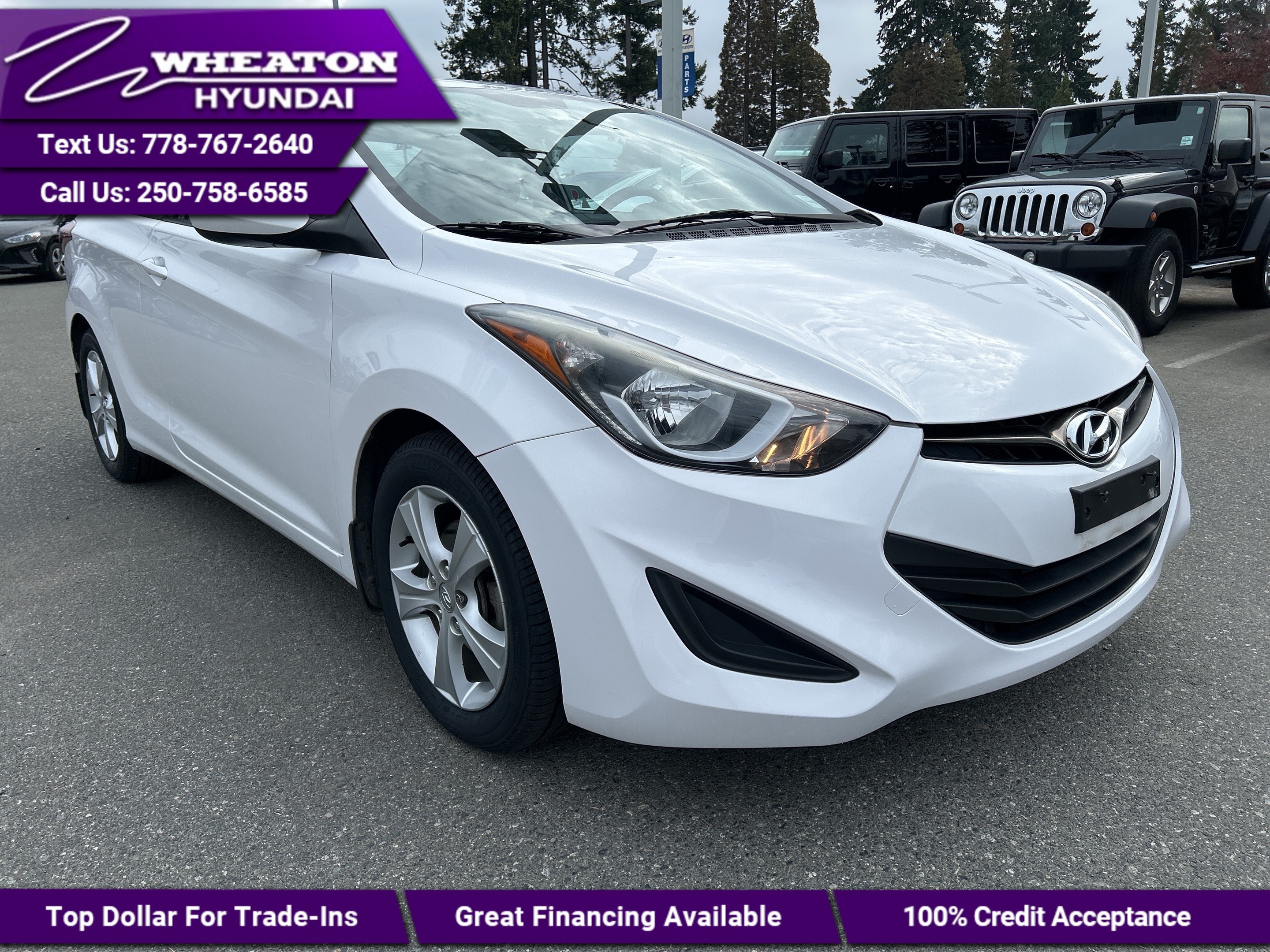 2014 Hyundai Elantra Coupe GL, One Owner, No Accidents, Local, Trade in, Heat