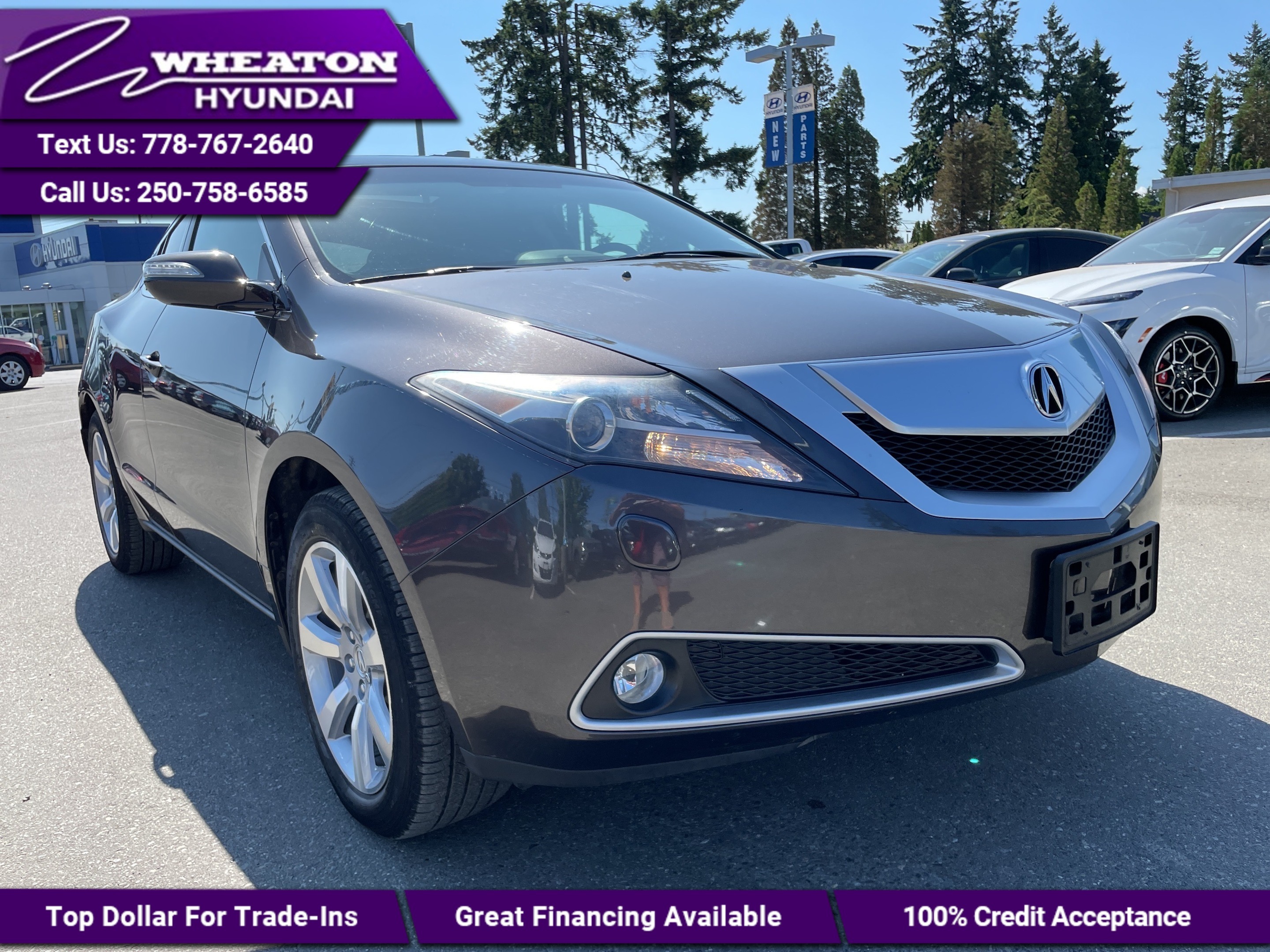 2010 Acura ZDX Technology Package, Trade in, Super Low Kms, Navig