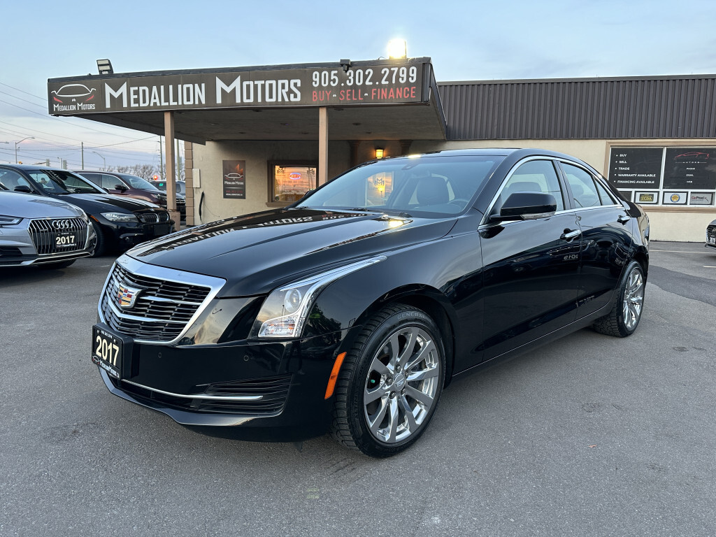 2017 Cadillac ATS Sdn 2.0L Luxury AWD | ACCIDENT FREE | 1-OWNER |