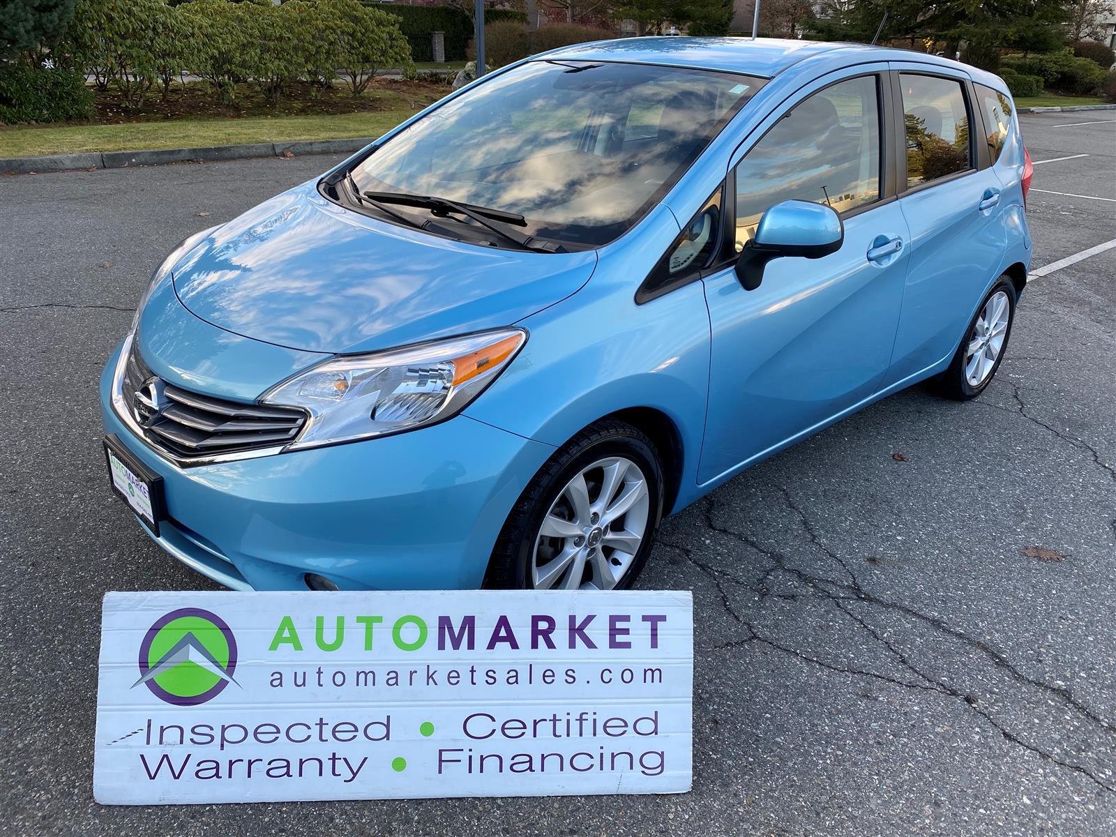 2014 Nissan Versa Note SL TECHNOLOGY, FINANCING, WARRANTY, INSPECTED WITH