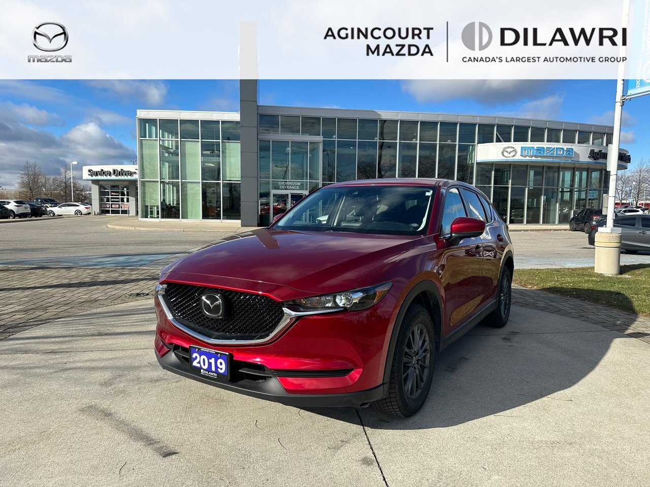 2019 Mazda CX-5 GS ACCIDENT FREE I ONE OWNER I BLIND SPOT MIROR