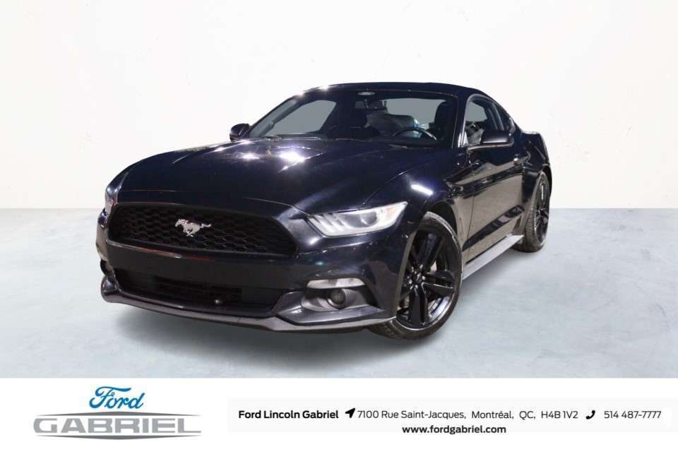 2017 Ford Mustang EcoBoost Coupe ONE OWNER! CLEAN CARFAX! VERY CLEAN