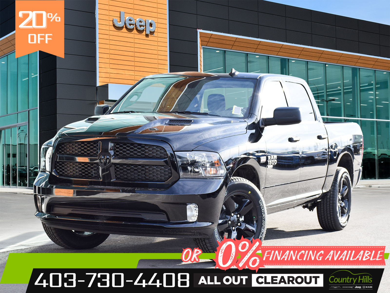 2023 Ram 1500 Classic Night Edition | 4in Lift | 20in Fuel Wheels + MTs