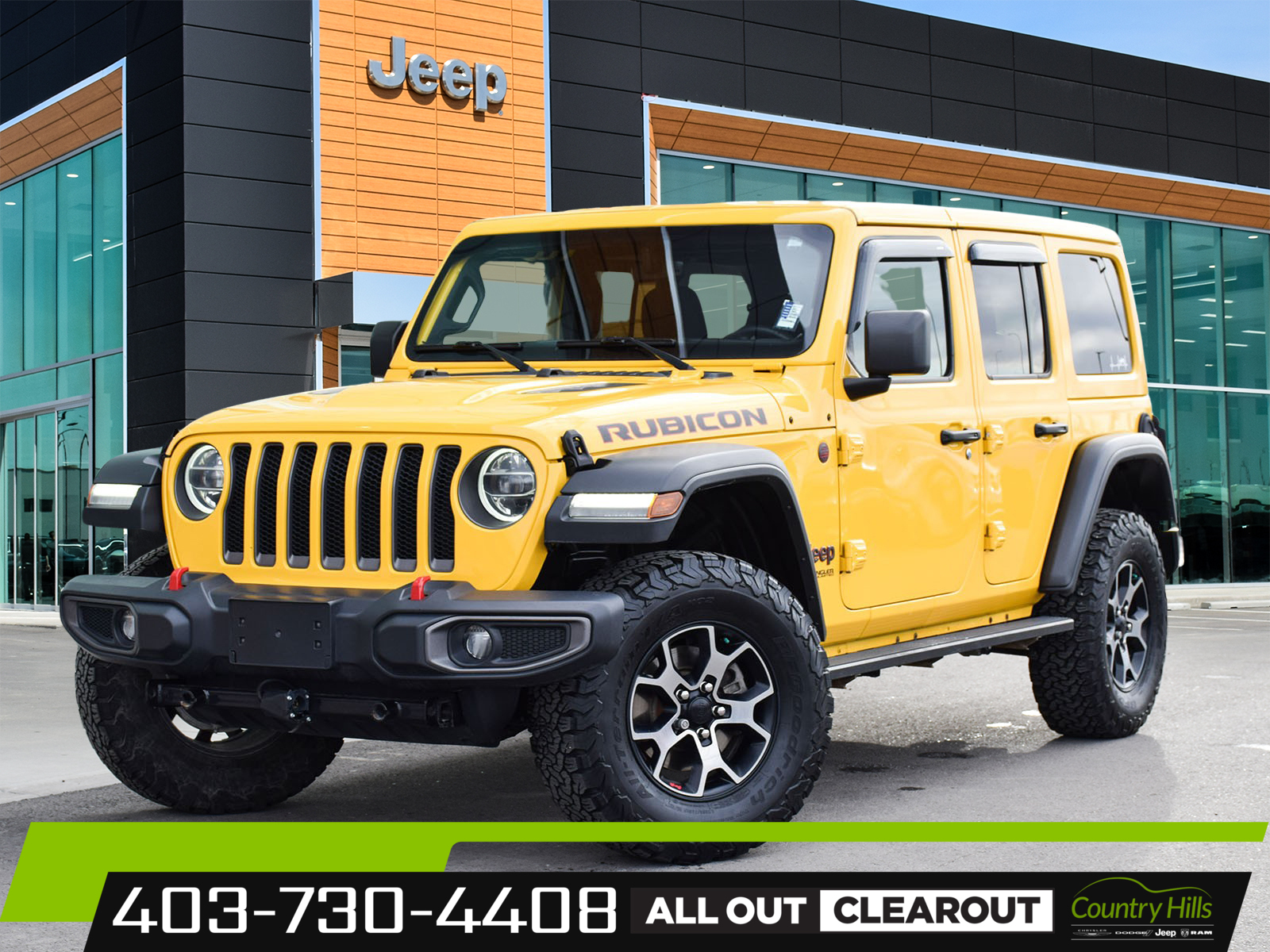 2019 Jeep WRANGLER UNLIMITED Rubicon LOADED | LEDs | Cold Weather Group | Tow P