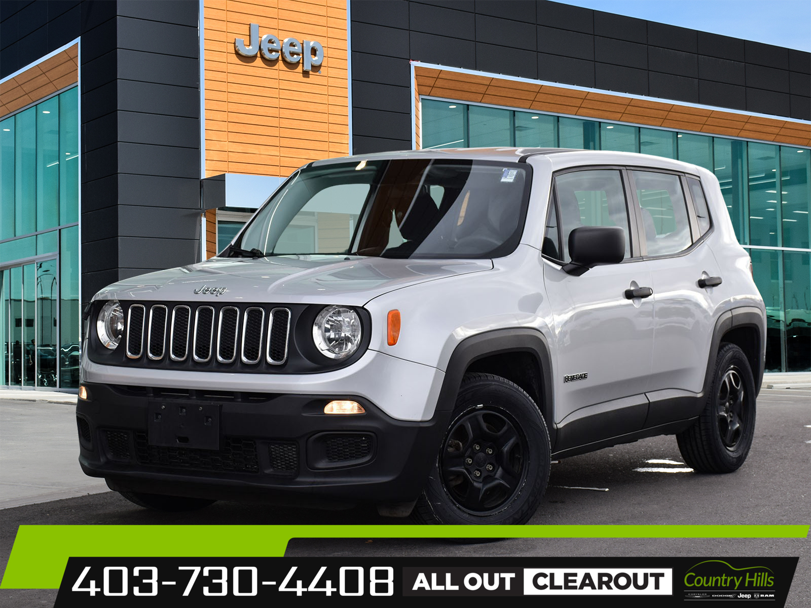 2015 Jeep Renegade Sport | Air Conditioning | Uconnect | Bucket Seats