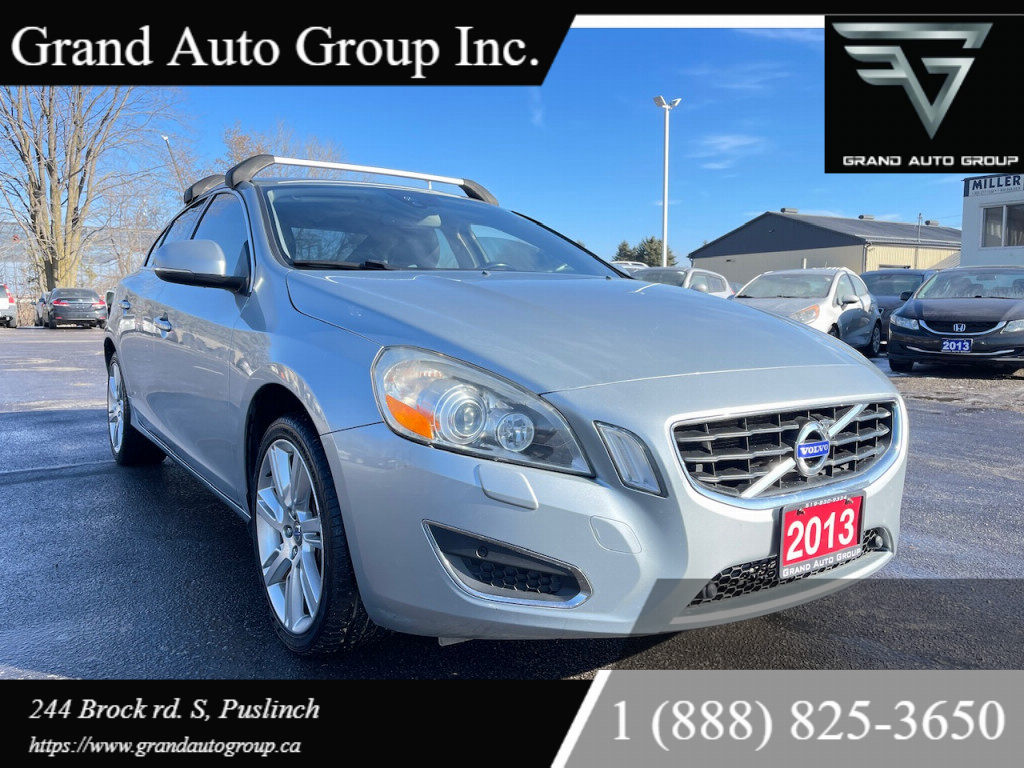 2013 Volvo S60 T6 AWD I LEATHER I SUNROOF I CERTIFIED