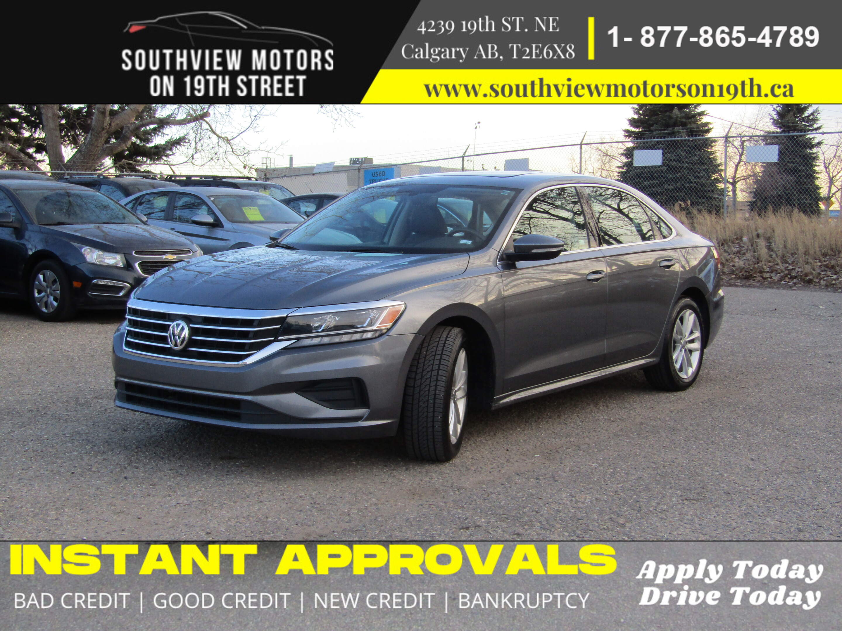 2021 Volkswagen Passat HIGHLINE-LEATHER-SUNROOF *FINANCING AVAILABLE*