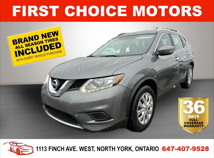 2016 Nissan Rogue S ~AUTOMATIC, FULLY CERTIFIED WITH WARRANTY!!!~
