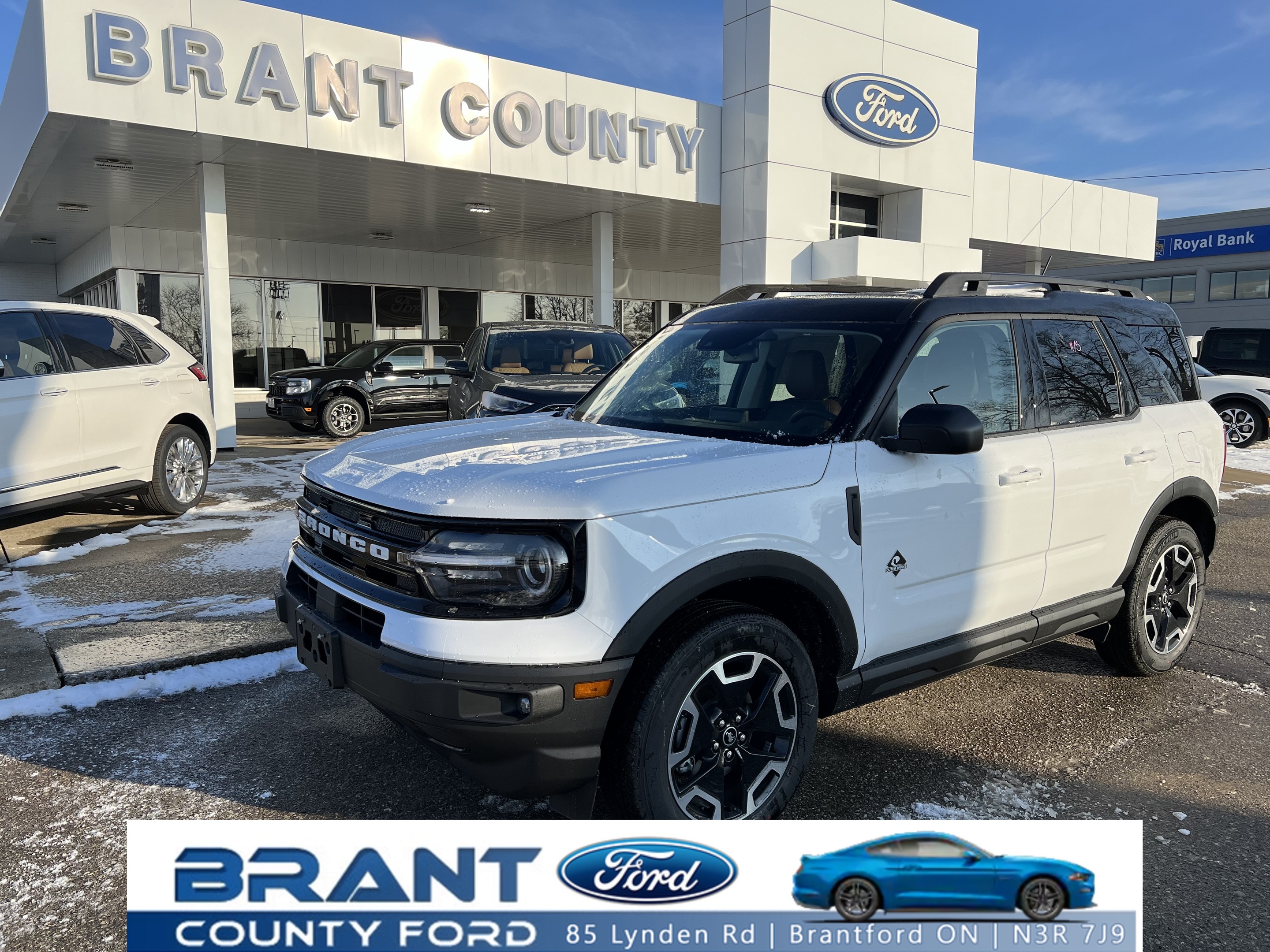 2024 Ford Bronco Sport Outer Banks 4x4 heated seats remote start