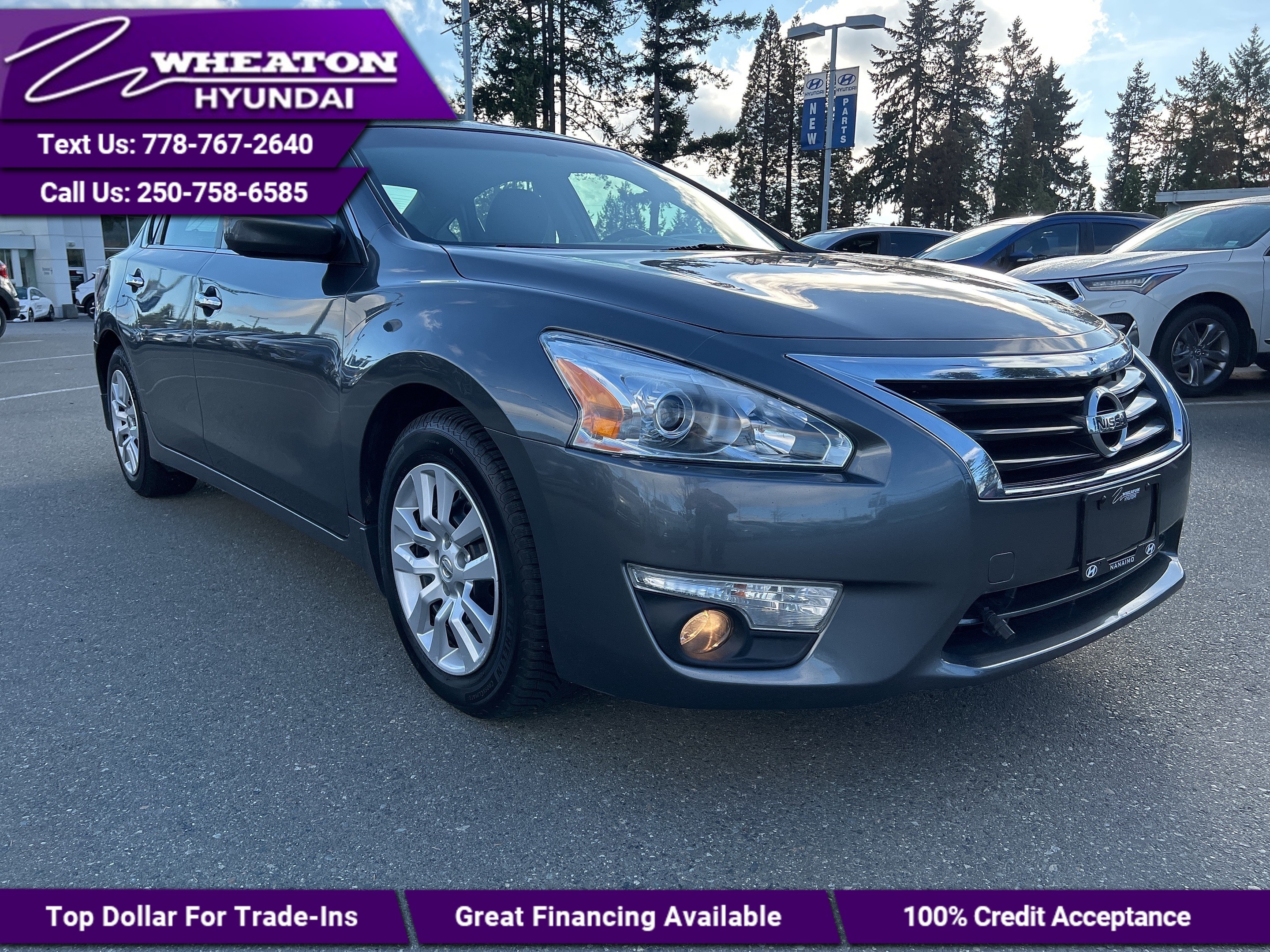 2015 Nissan Altima 2.5 S, No Accidents, Trade in, Bluetooth