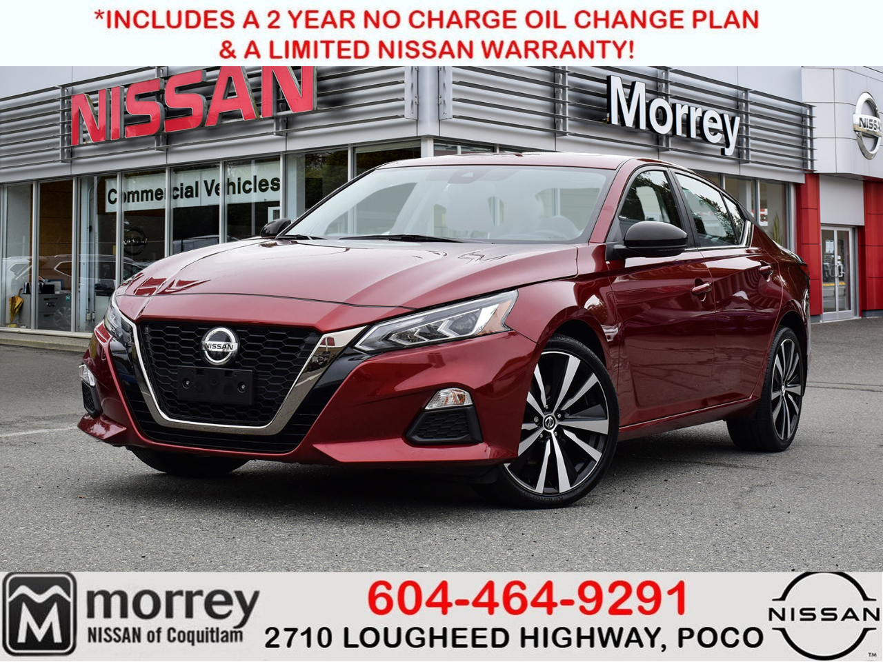 2021 Nissan Altima SR--CERTIFIED PRE-OWNED--LOCAL BC VEHICLE  