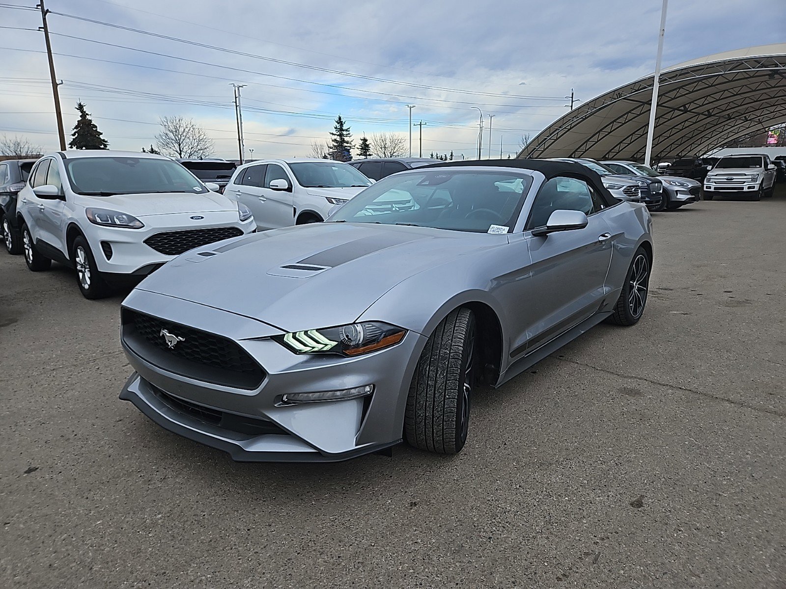 2022 Ford Mustang ECOBOOST CONVERTIBLE / 10 SPEED / ACTIVE VALVE / S