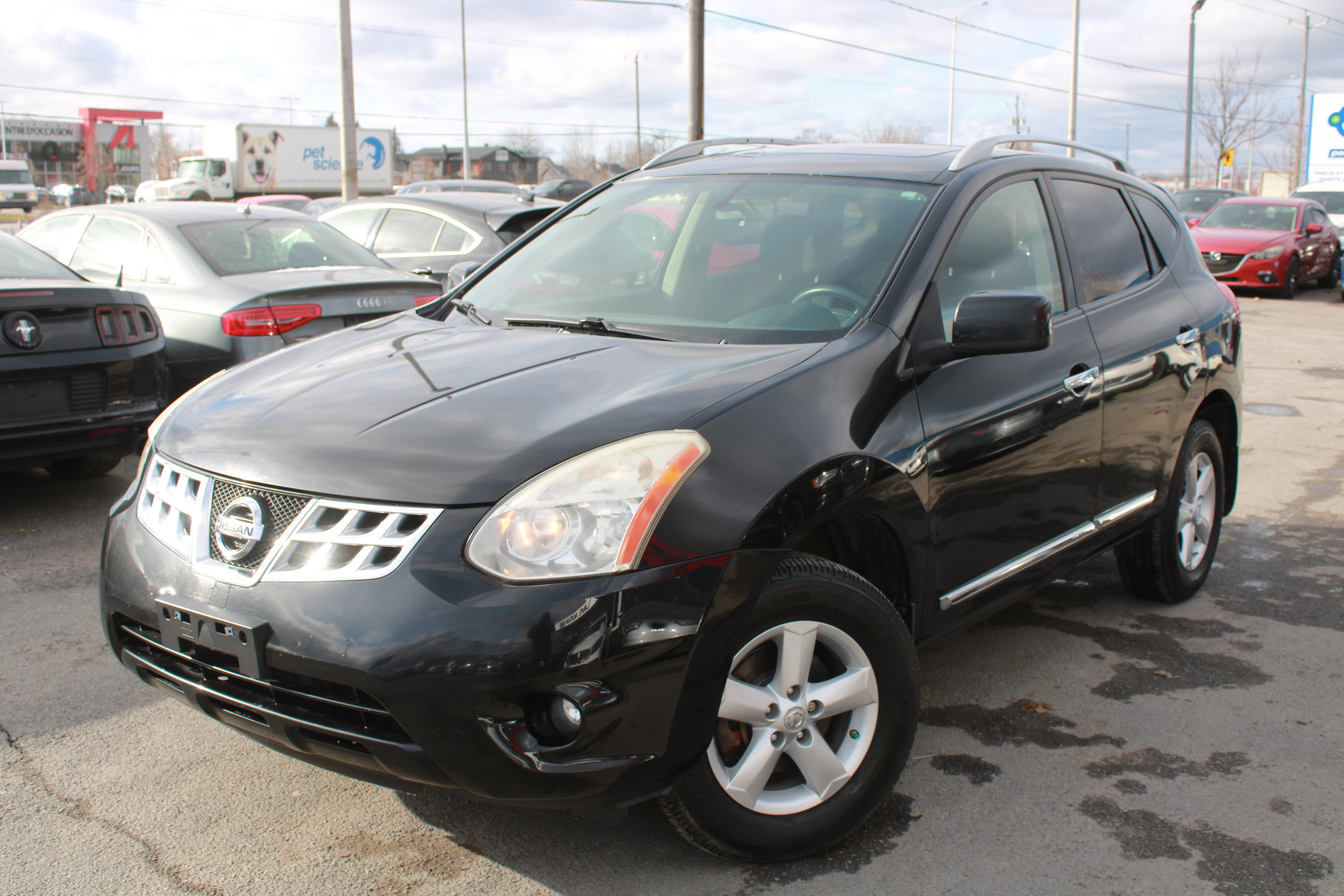 2013 Nissan Rogue S, AWD, MAGS, TOIT OUVRANT, BLUETOOTH, A/C