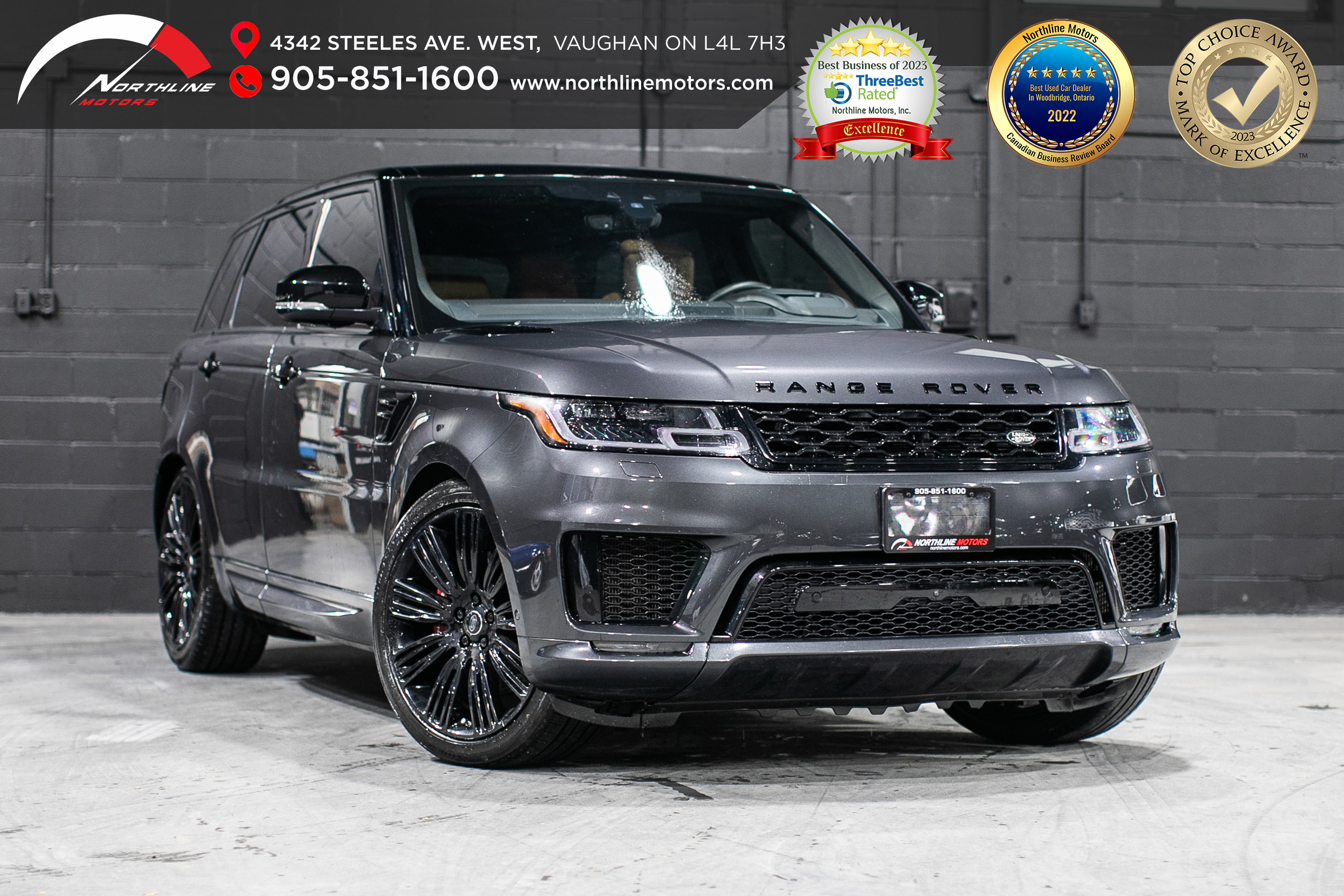 2020 Land Rover Range Rover Sport Autobiography Dynamic/HUD/360 CAM/22 IN RIMS/ PANO