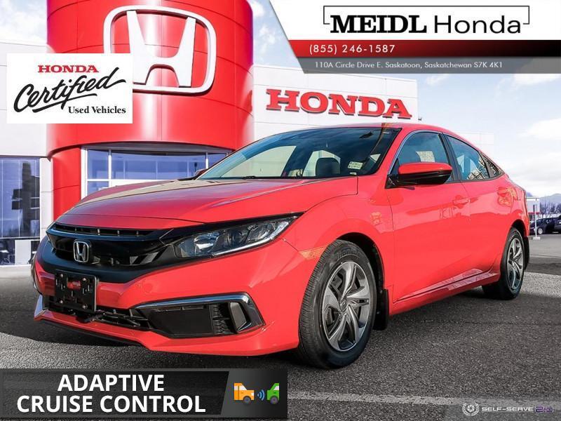2021 Honda Civic Sedan LX  Honda Cert -  Low KM - CarPlay