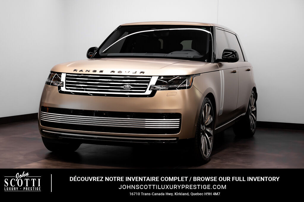 2023 Land Rover Range Rover SV CARMEL EDITION 1 OF 17
