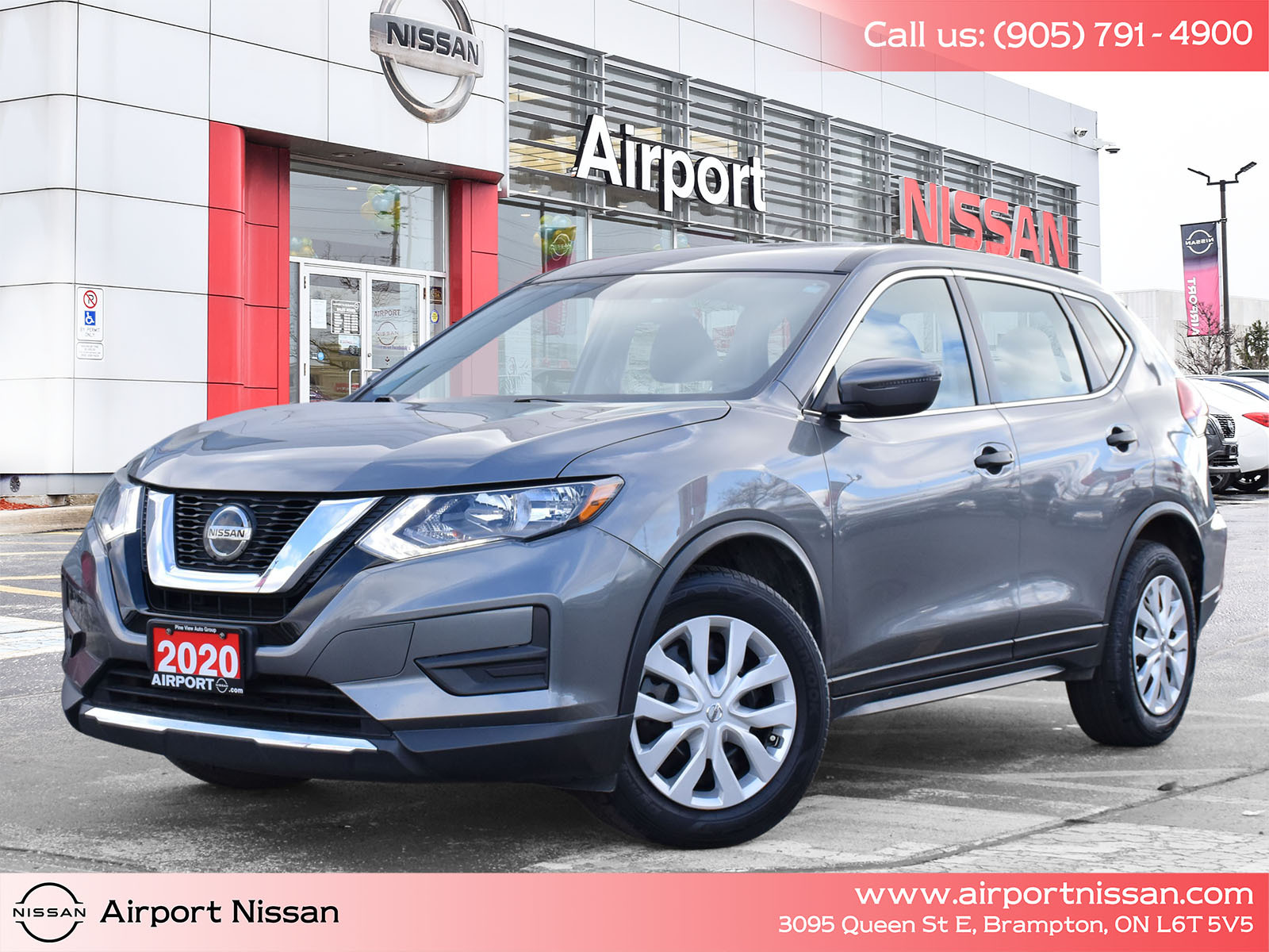 2020 Nissan Rogue FWD S/FWD/AC/POWER WINDOWS/LOW KMS