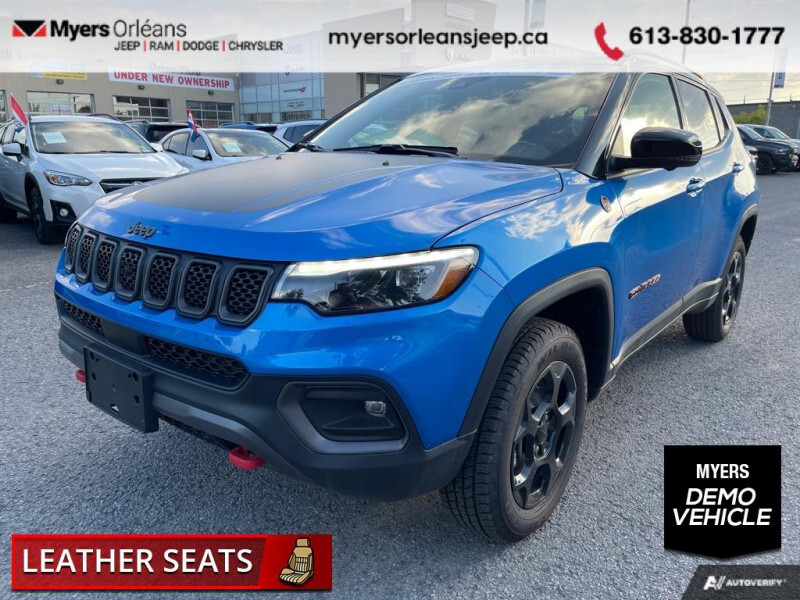 2023 Jeep Compass Trailhawk  - Leather Seats - Sunroof - $140.76 /Wk