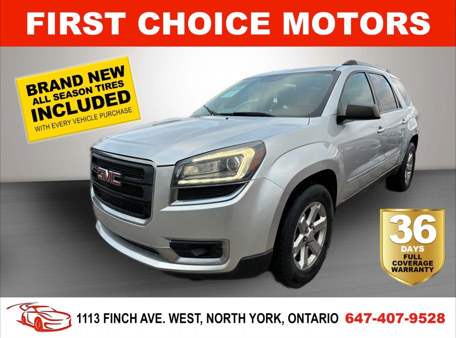 2015 GMC Acadia SLE ~AUTOMATIC, FULLY CERTIFIED WITH WARRANTY!!!~