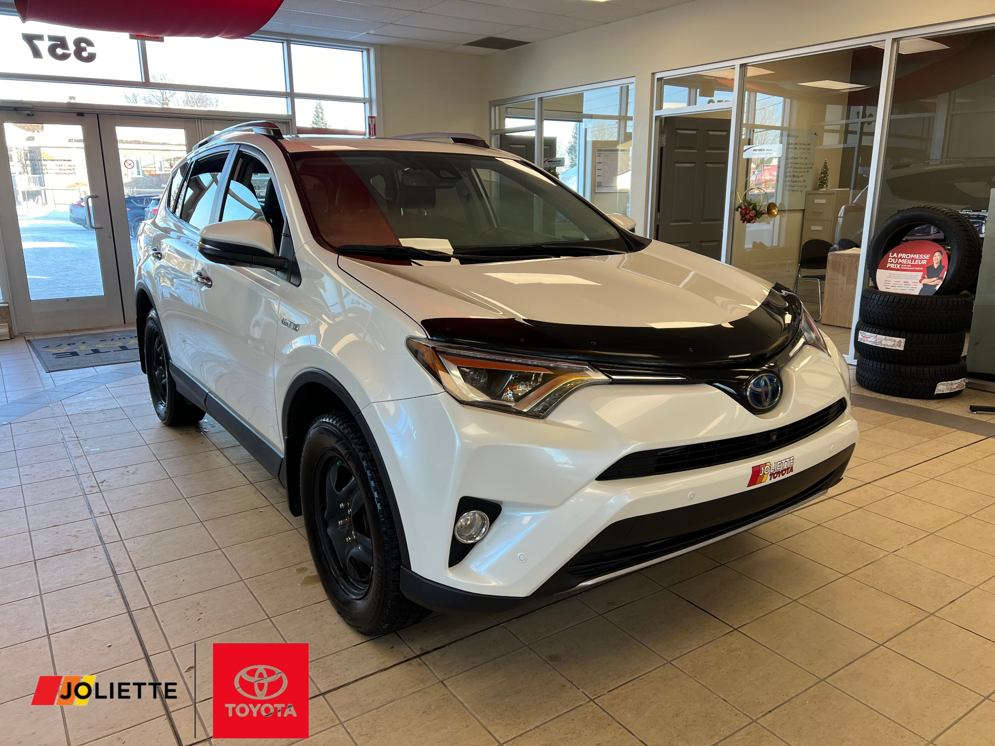 2018 Toyota RAV4 AWD Hybrid Limited - CUIR - TOIT OUVRANT - MAGS !!