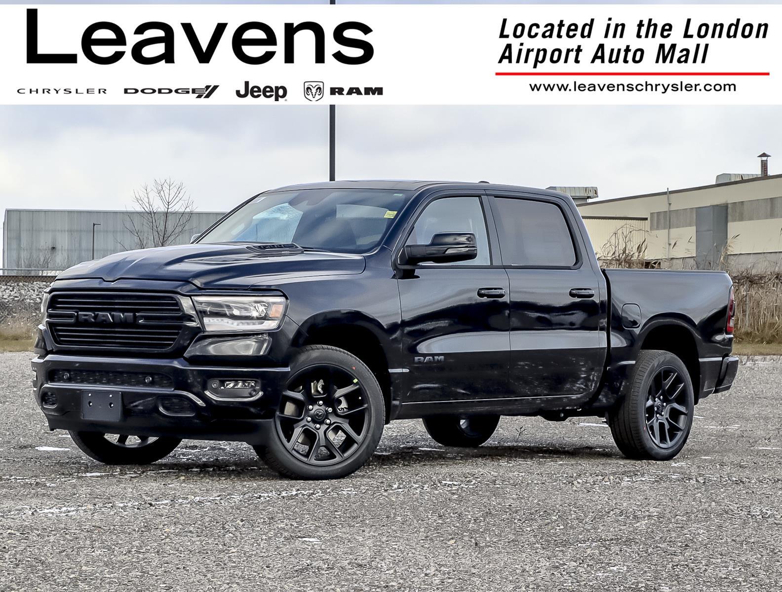 2024 Ram 1500 Sport PANO ROOF | SPORT HOOD | VENTED LEATHER SEAT