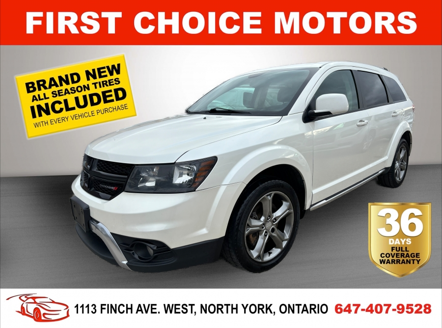 2017 Dodge Journey CROSSROAD ~AUTOMATIC, FULLY CERTIFIED WITH WARRANT
