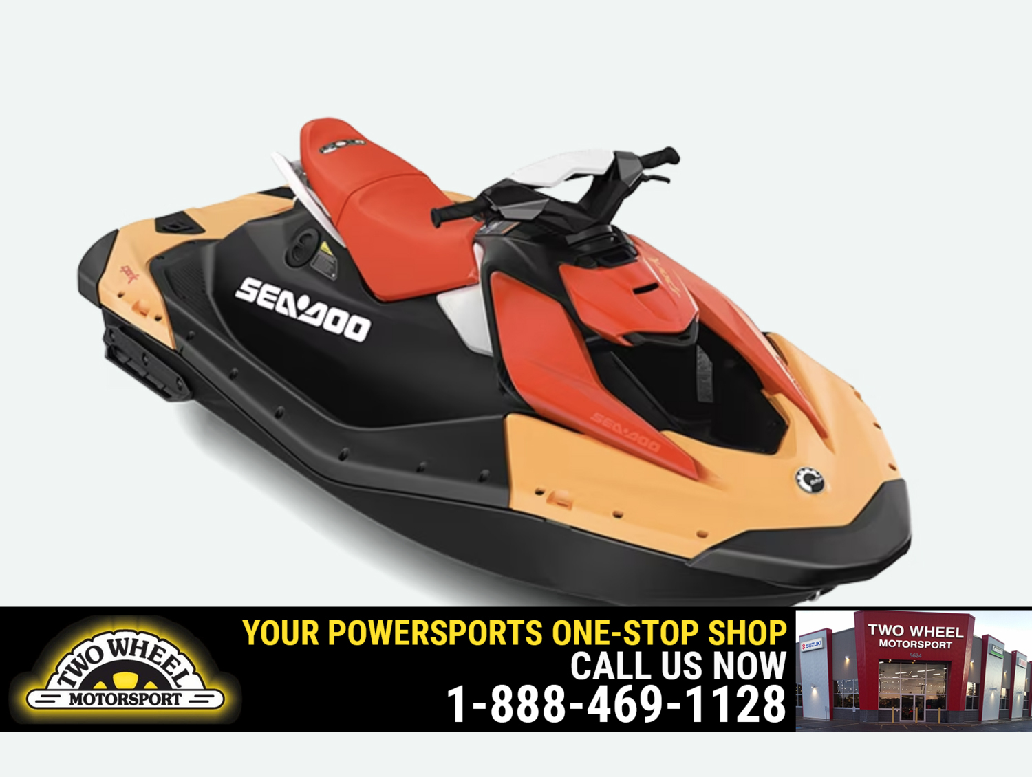 2024 Sea-Doo Spark for 2 2up in 3 diffrent model configurations