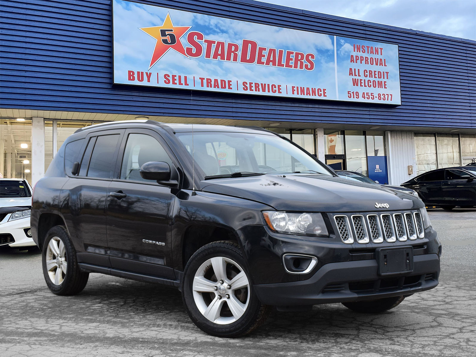 2016 Jeep Compass LEATHER SUNROOF H-SEATS! WE FINANCE ALL CREDIT!