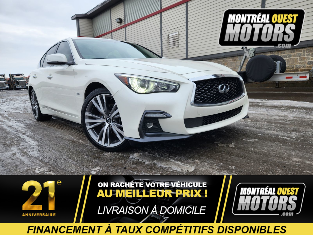 2019 Infiniti Q50 S / AWD / SIGNATURE EDITION 3.0T / 3.0T