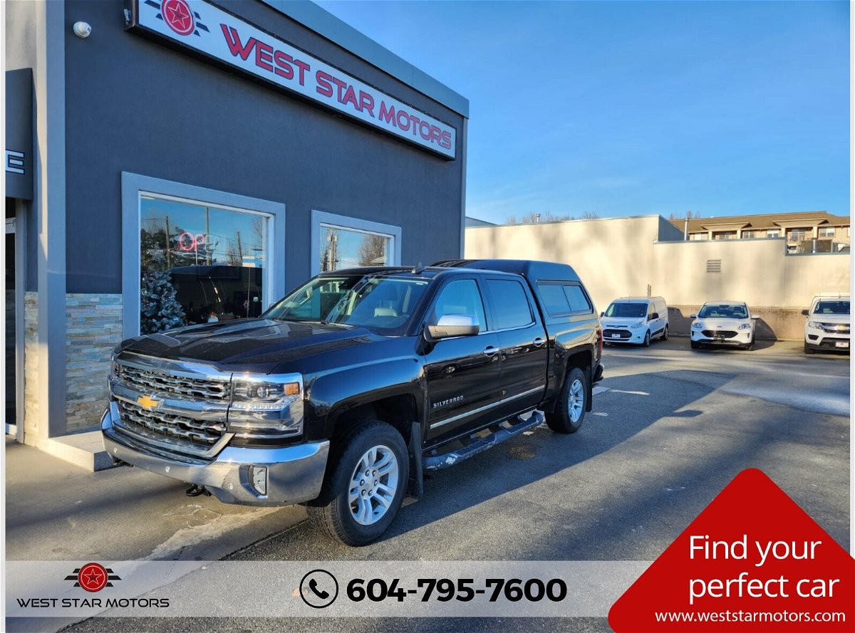 2018 Chevrolet Silverado 1500 LTZ No Accidents! Leather! Fully Loaded!