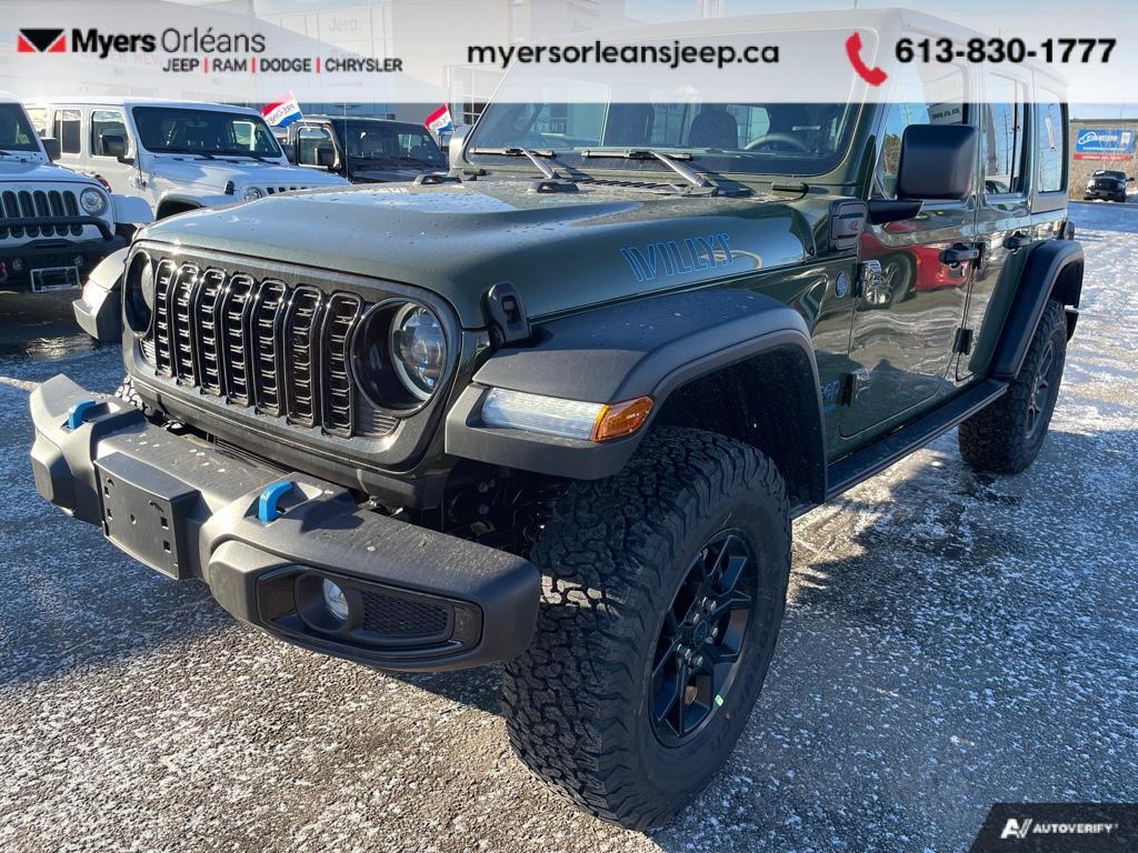2024 Jeep Wrangler 4xe Sport S  - SARGE GREEN - $237.98 /Wk