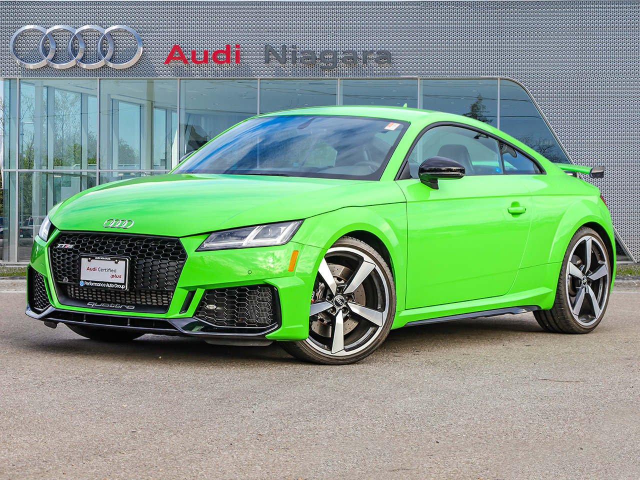 2021 Audi TT RS Coupe GREEN MACHINE! ACCIDENT FREE! LOW KMS! 