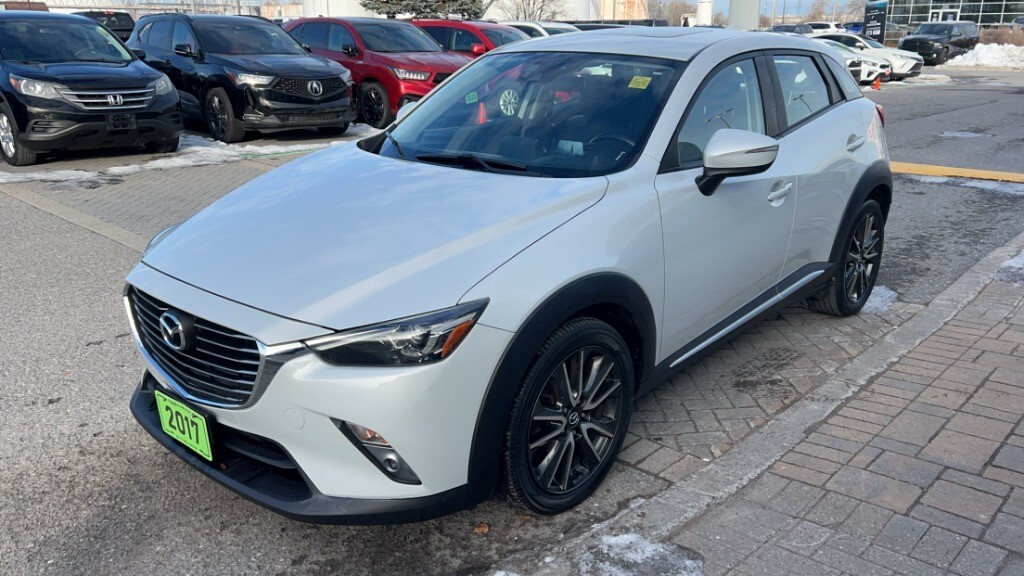 2017 Mazda CX-3 GT AWD / SUNROOF / BLACK AND RED INTERIOR!