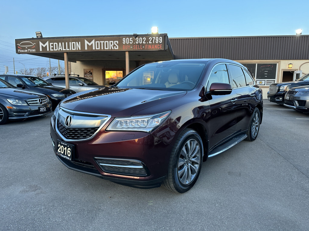 2016 Acura MDX SH-AWD 4dr Nav Pkg | ACCIDENT FREE | CERTIFIED |