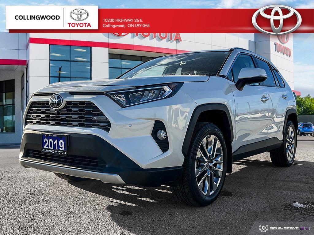 2019 Toyota RAV4 LOW KMS LIMITED AWD BEIGE LEATHER INTERIOR