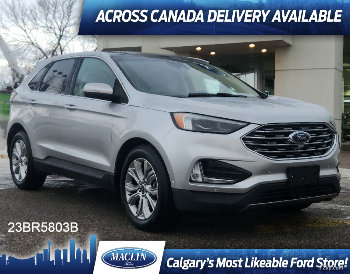 2019 Ford Edge TITANIUM | PANO ROOF | REAR HTD STS | ADAPT CRUISE