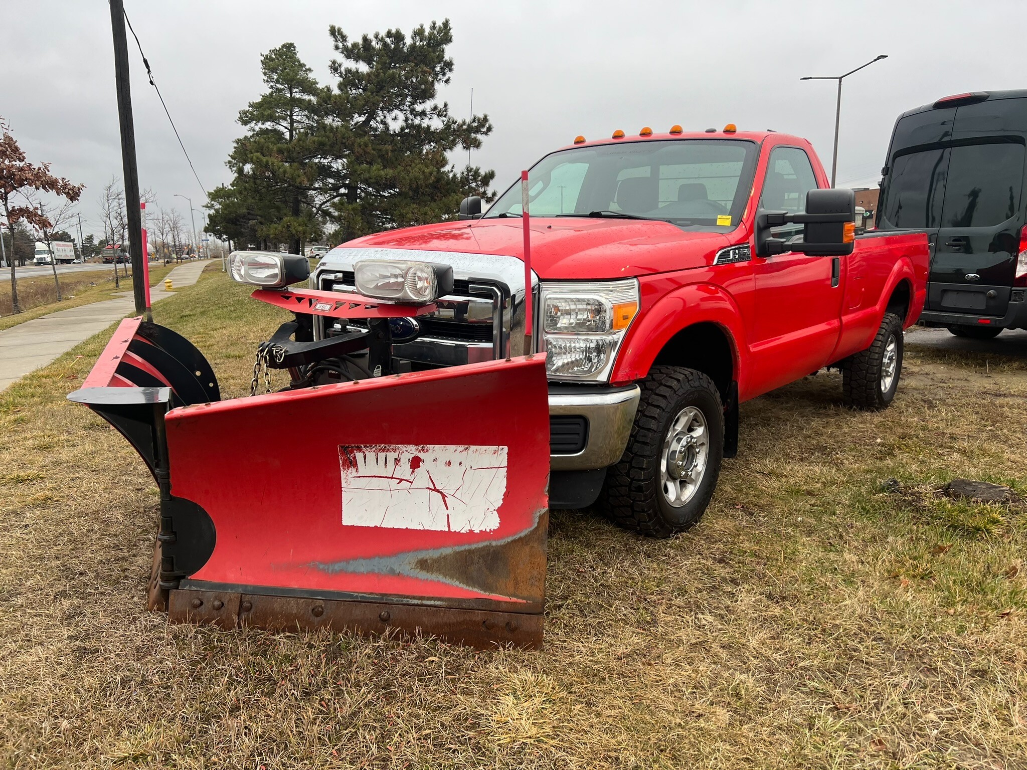 2014 Ford F-250 | V-Blade Plow
