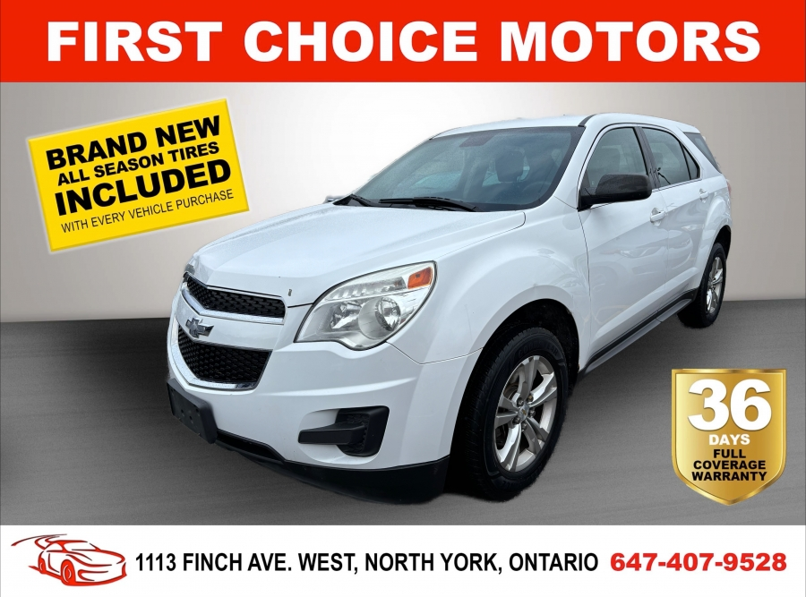 2013 Chevrolet Equinox LS ~AUTOMATIC, FULLY CERTIFIED WITH WARRANTY!!!~