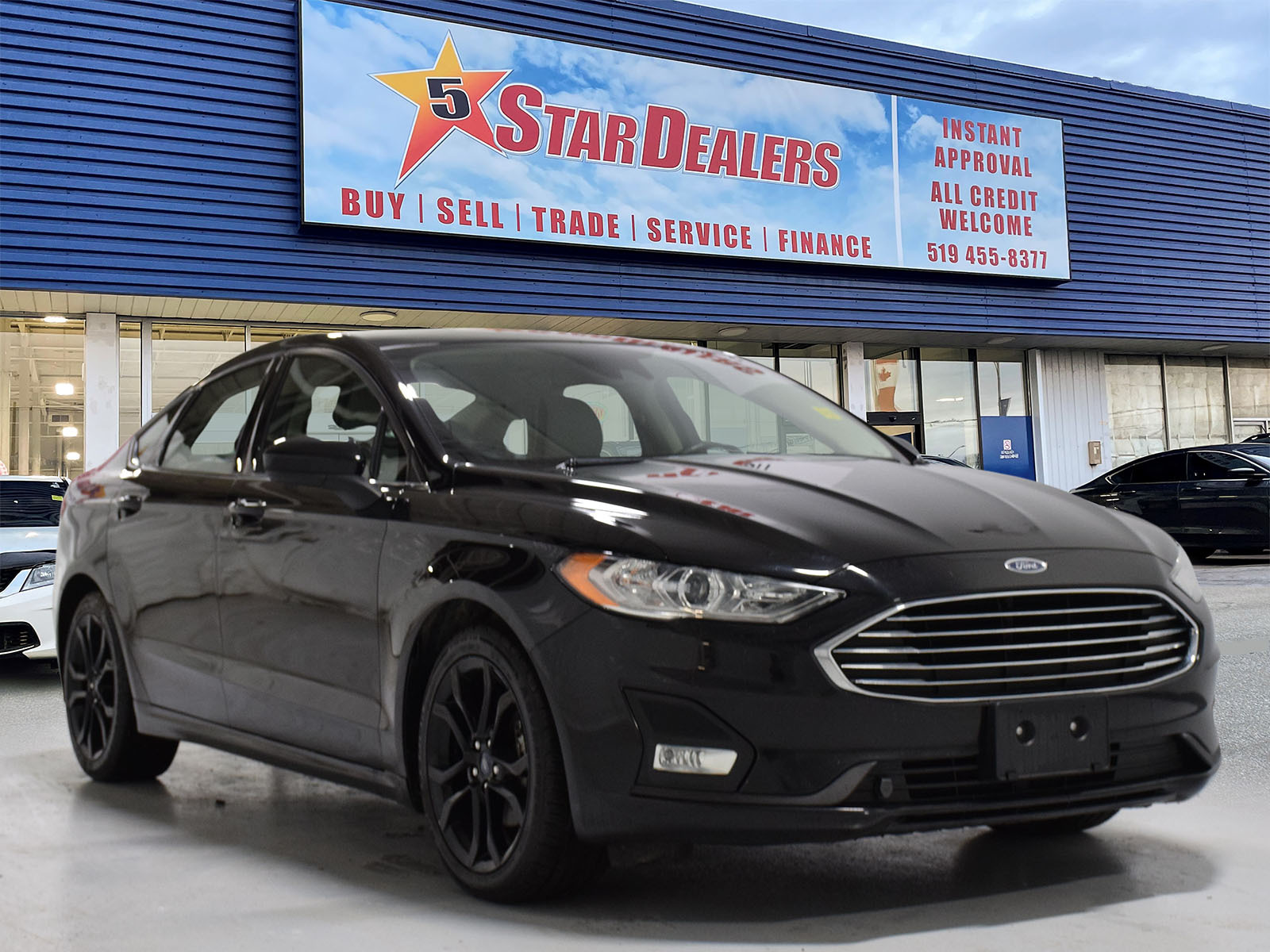 2019 Ford Fusion NAV LEATHER H-SEATS LOADED! WE FINANCE ALL CREDIT!